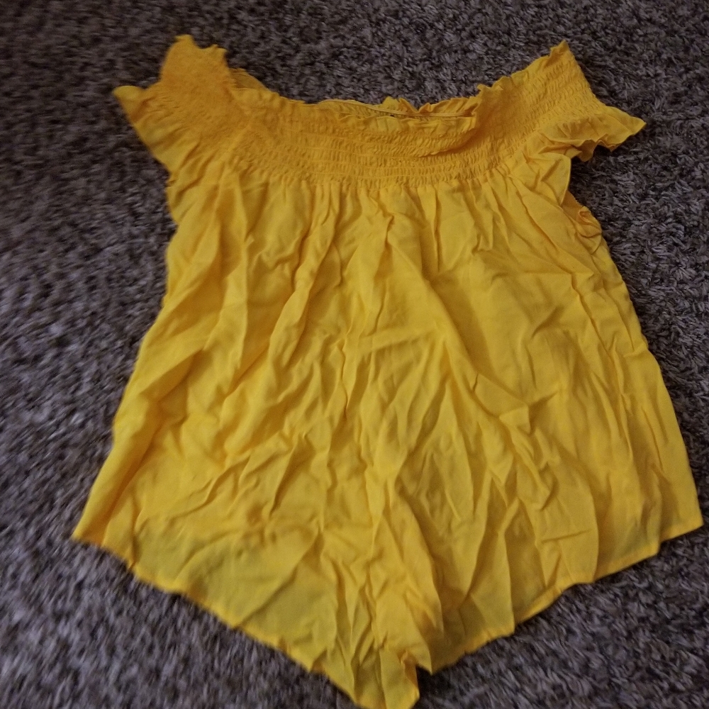 Yellow Express Blouse size M
